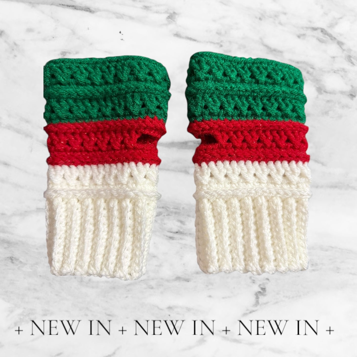 Fingerless Crochet Gloves