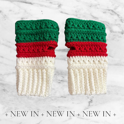 Fingerless Crochet Gloves