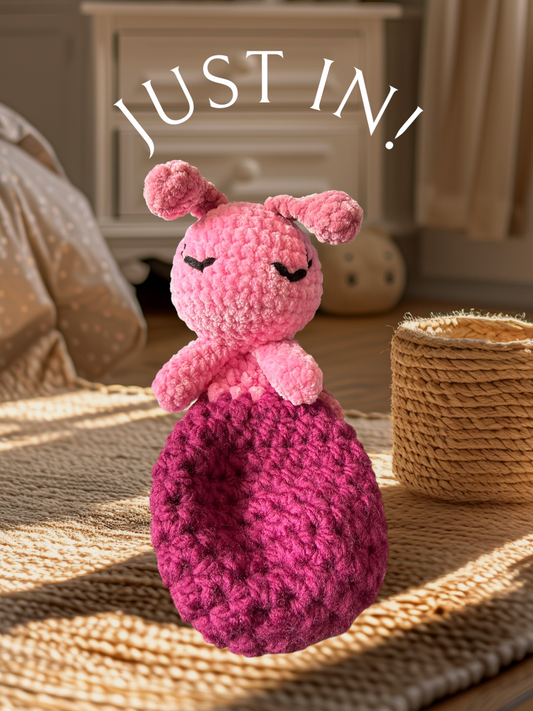 Crocheted Snuggle Bug Lovey