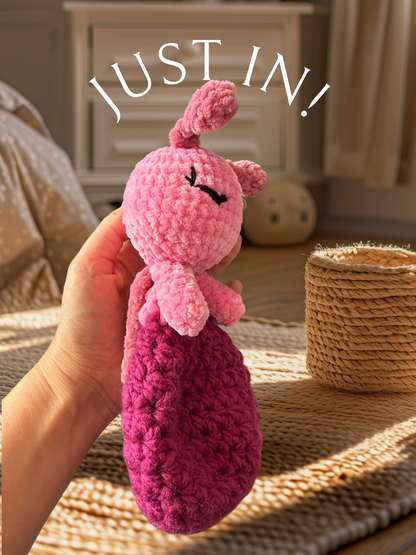 Crocheted Snuggle Bug Lovey
