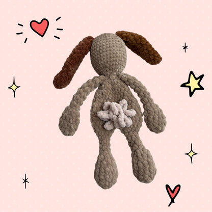Handmade Crochet Bunny Lovey