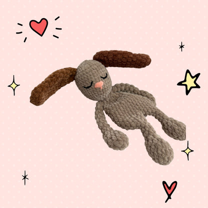 Handmade Crochet Bunny Lovey