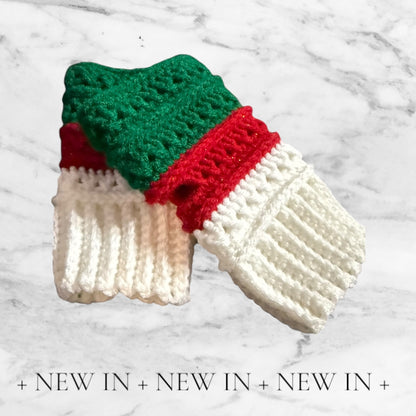 Fingerless Crochet Gloves
