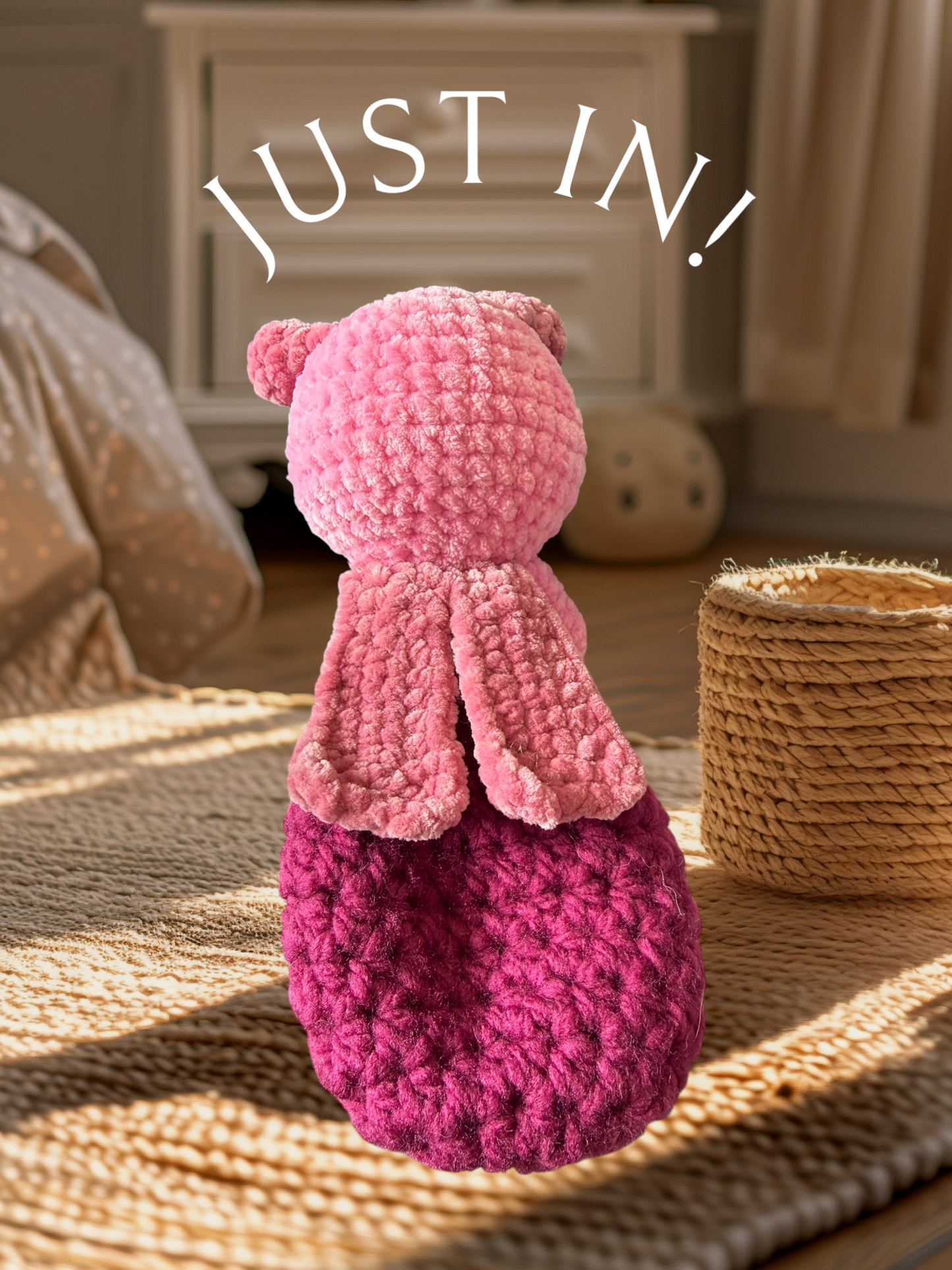 Crocheted Snuggle Bug Lovey