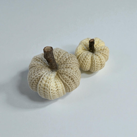 Handmade Crochet Pumpkin Set