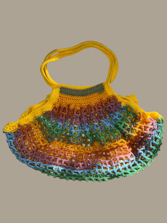Handmade Crochet Market Bag